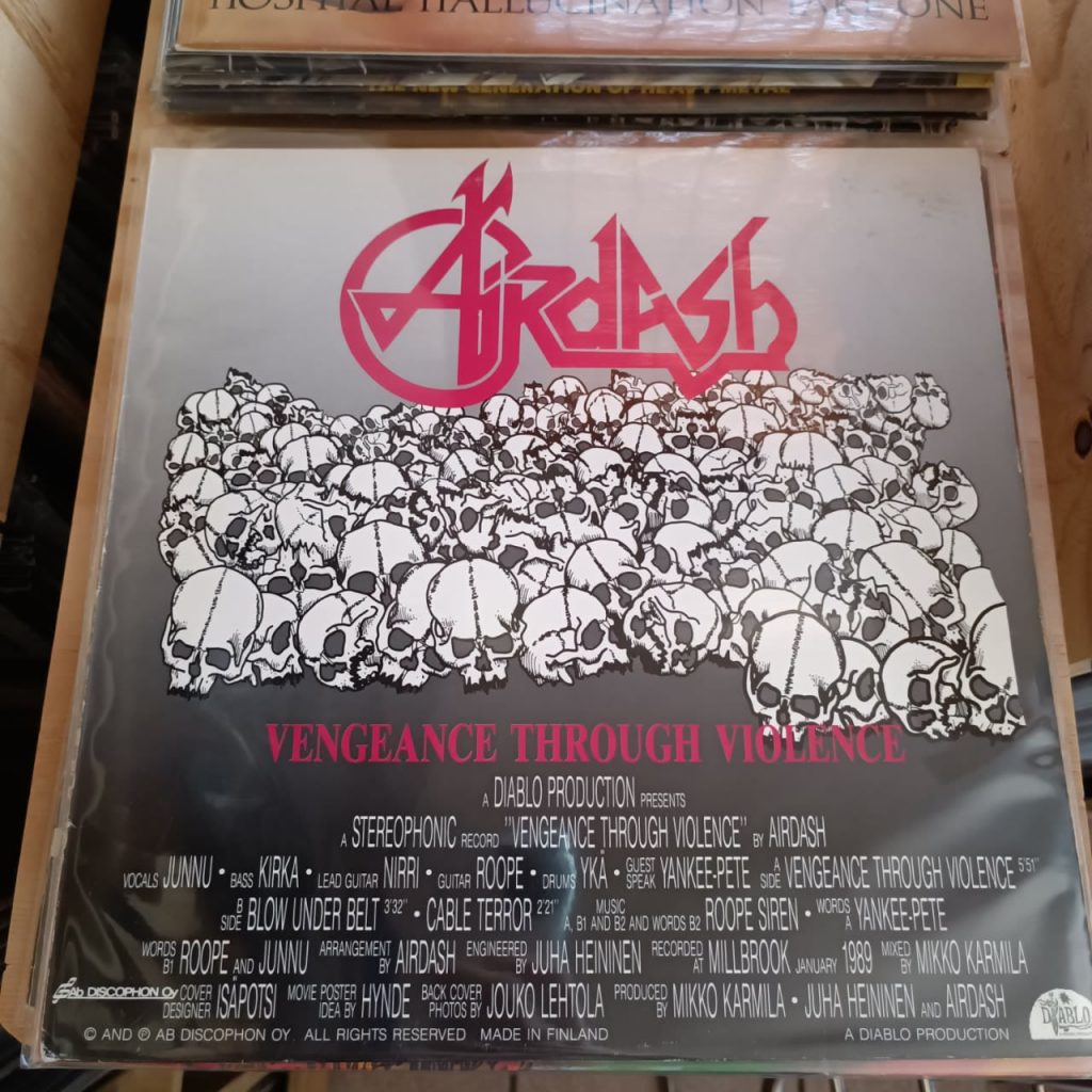 AIRDASH - VENGEANCE THROUGH VIOLENCE