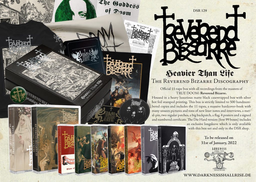 Reverend Bizarre - Heavier Than Life (Box 11 Tapes)