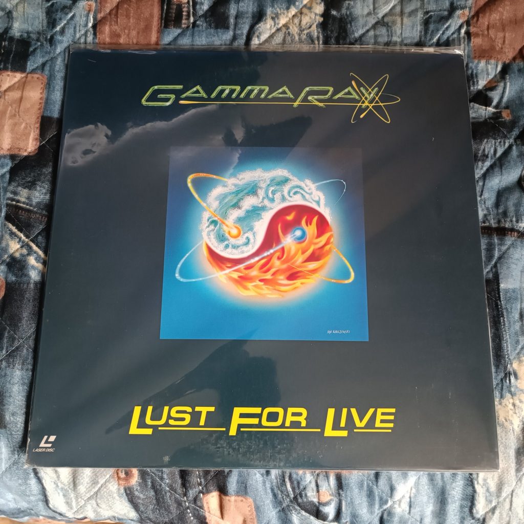 Gamma Ray - Lust For Live LASERDISC