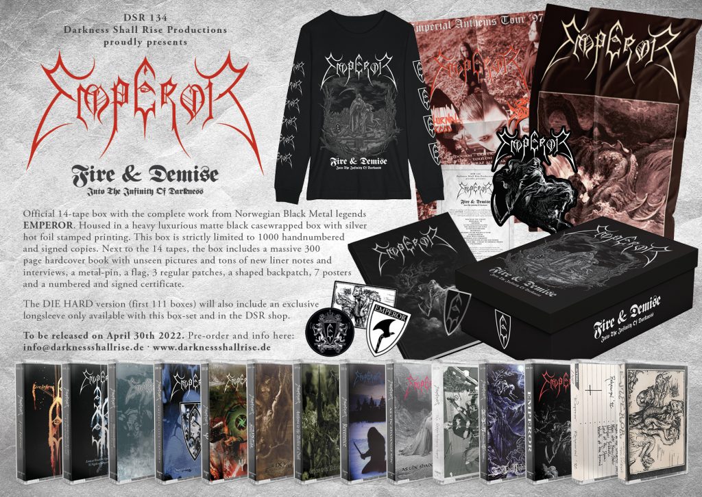 Emperor - Fire & Demise (Box 14 Tapes)
