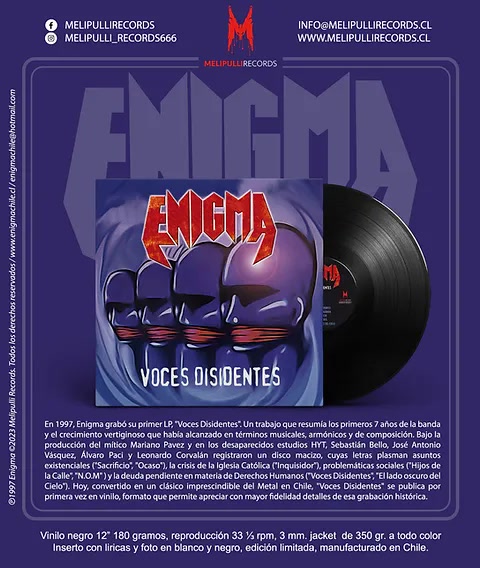 ENIGMA - Voces Disidentes