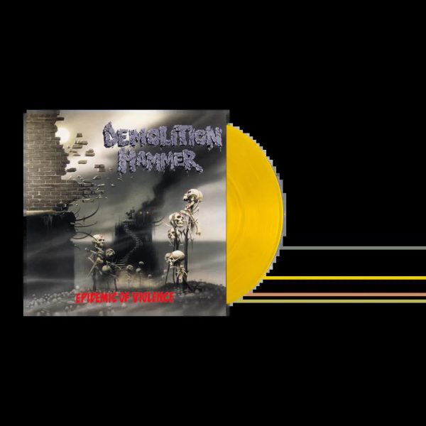 Demolition Hammer Epidemic Of Violence (Ltd. transp. sun yellow LP) Eat My Records