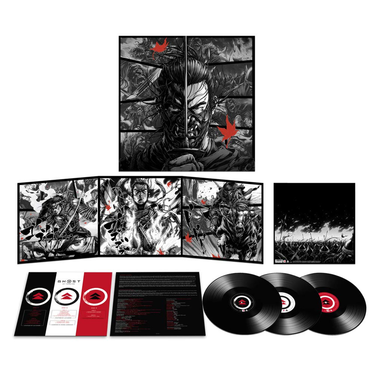 Soundtrack - Ilan Eshkeri & Shigeru Umebayashi - Ghost of Tsushima (3LP)