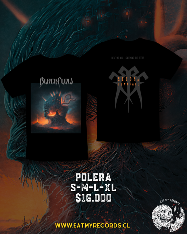 Blackflow - Seeds Of Downfall Polera