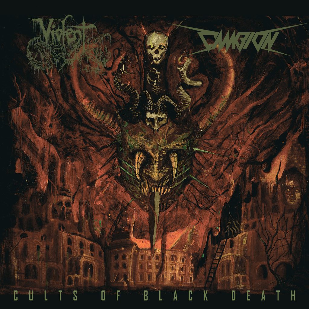 Violent Scum / Cambion - Cults Of Black Death CD