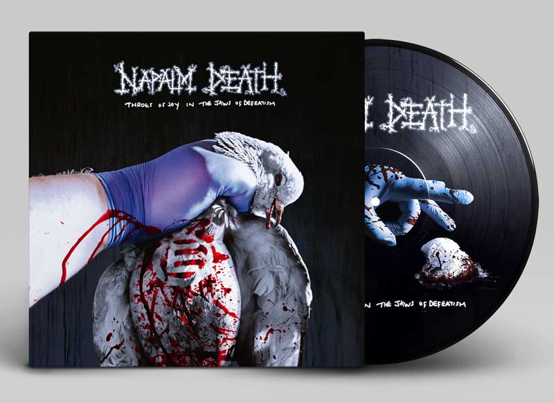 Napalm Death ‎– Throes Of Joy In The Jaws Of Defeatism PICTURE LP