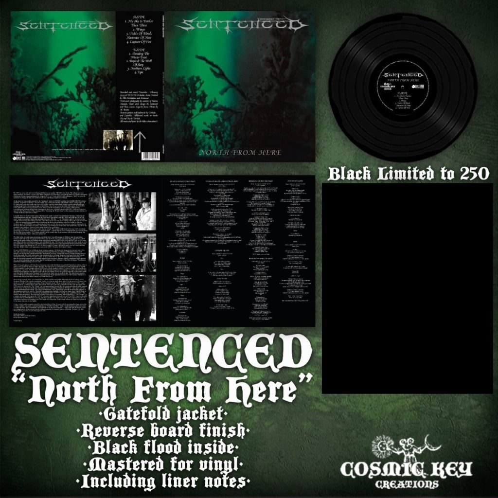 Sentenced - North From Here LP Gatefold (2024rp, lim 1000, 2 clrs)