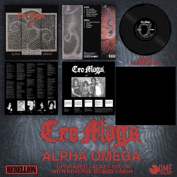 Cro-Mags - Alpha Omega LP (2023RP, lim 1000, 2clrs)
