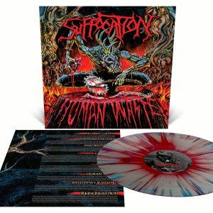 Suffocation - Human Waste - Tri Color Merge with Splatter