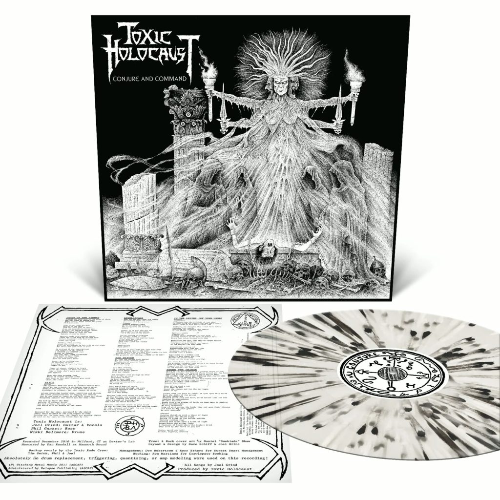 Toxic Holocaust - Conjure And Command - Milky Clear with Splatter