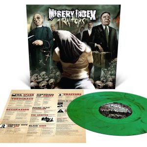 Misery Index - Traitors - Emerald Green with Black Marble
