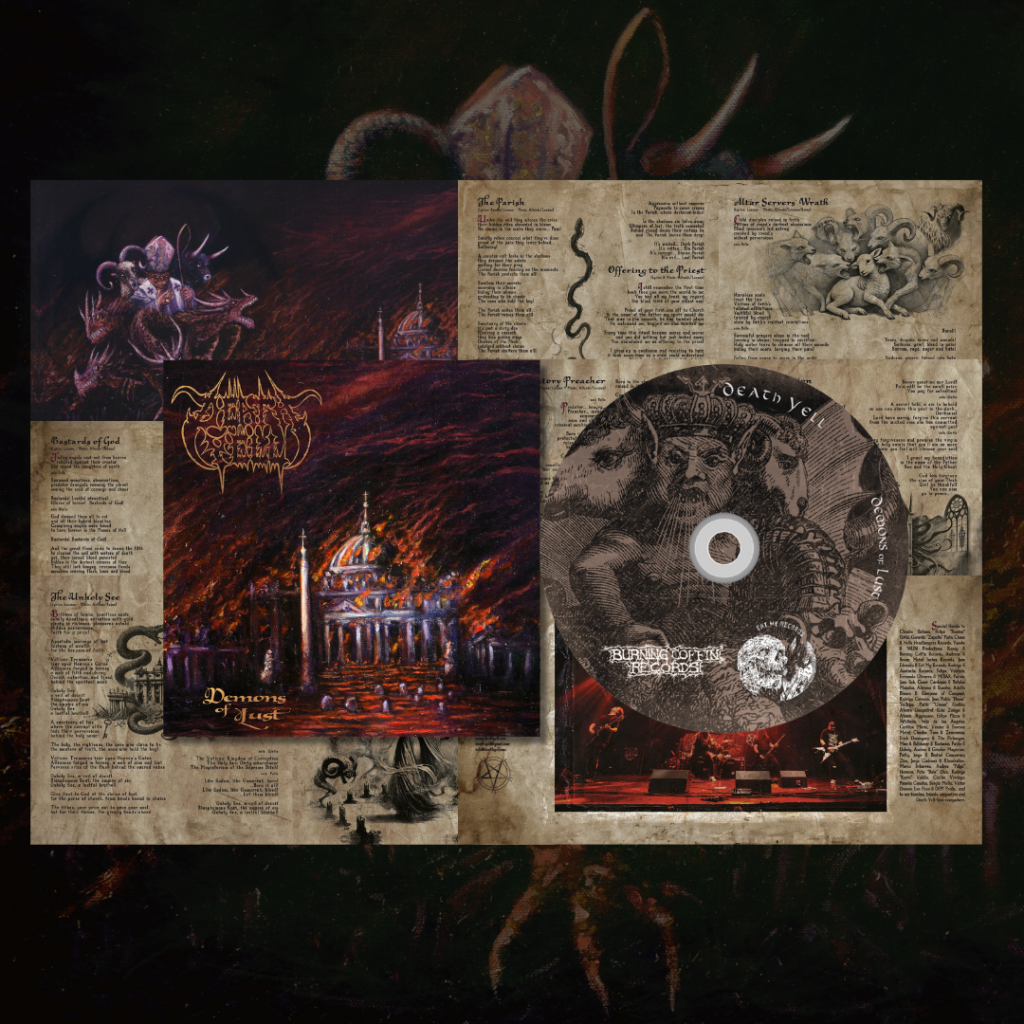 Death Yell - Demons Of Lust CD (Pre-Venta)