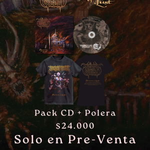 Death Yell - Demons Of Lust CD+Polera (Pre-Venta)