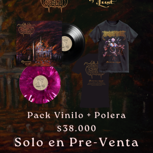 Death Yell - Demons Of Lust LP+Polera (Pre-Venta)