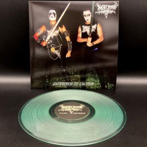 Nebiros "Guerreros de Lucifer" Coke Bottle Green Vinyl LP