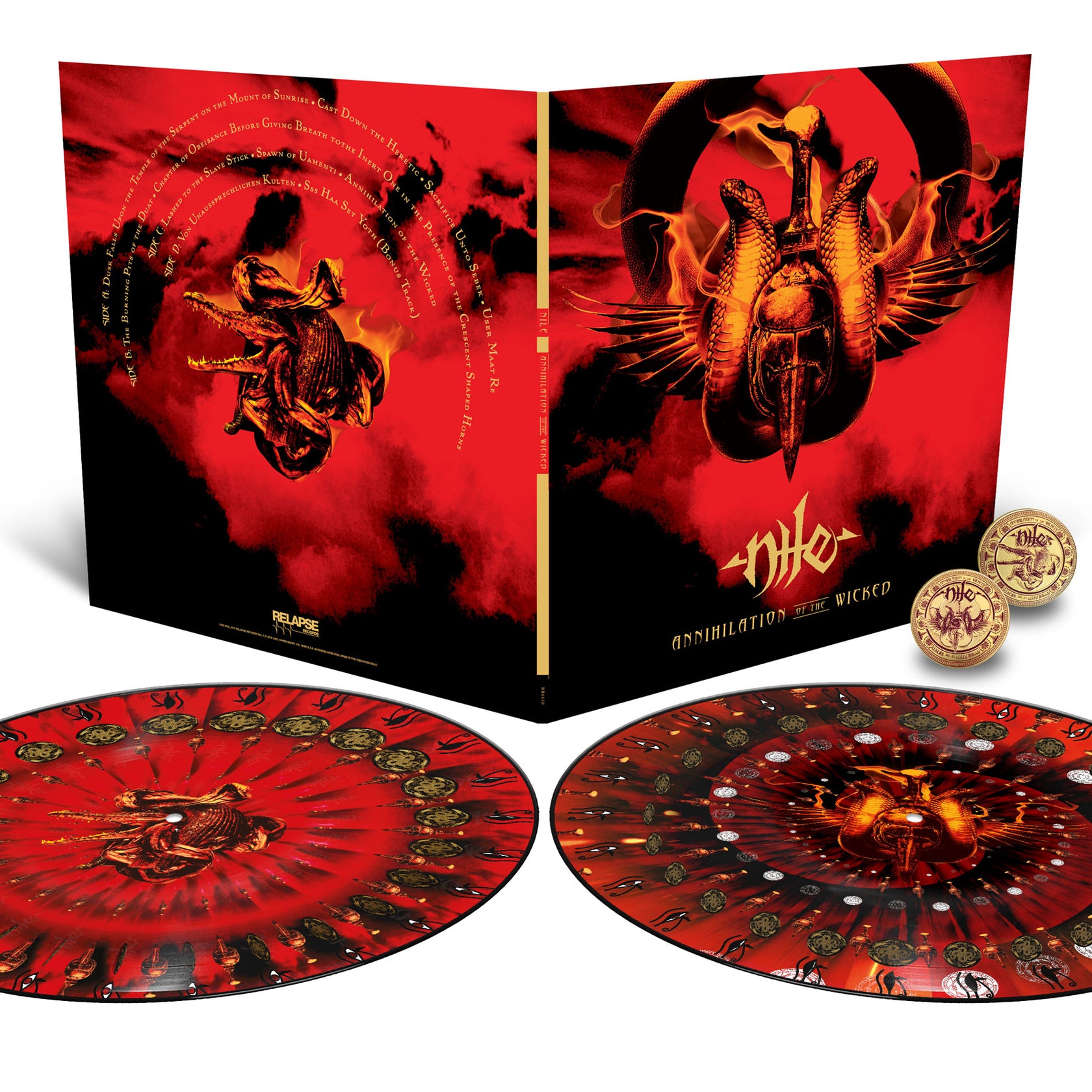 Nile - Annihilation Of The Wicked (20th Anniversary Zoetrope Edition) - 20th Anniversary Zoetrope Edition