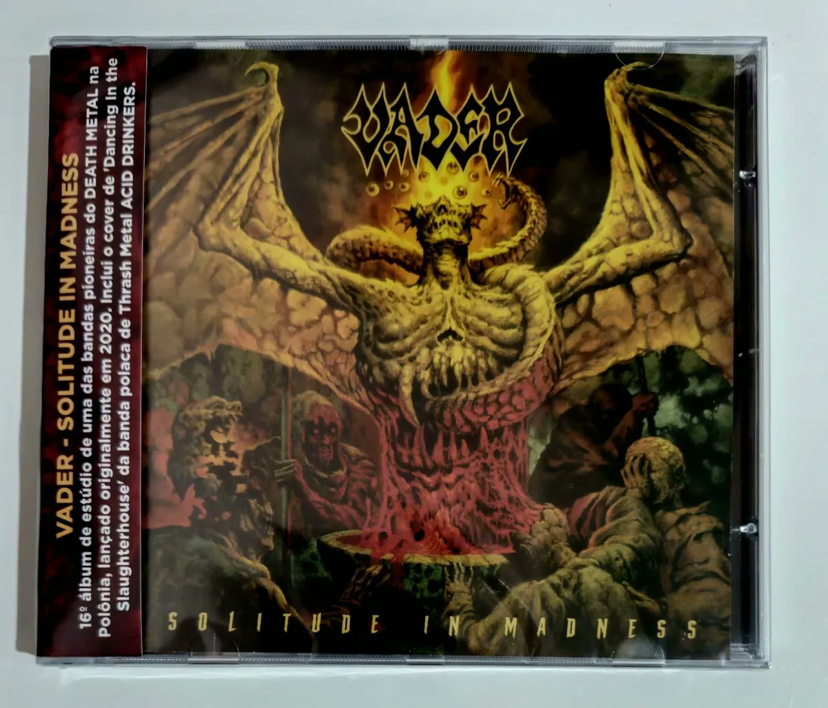 VADER - SOLITUDE IN MADNESS (jewelcase) CD