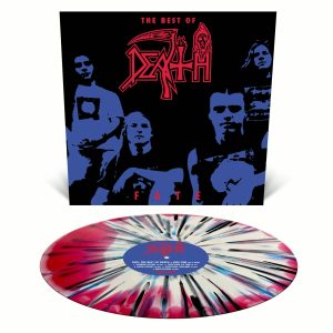 Death - Fate: The Best of Death (Reissue) - White and Red Merge with Splatter