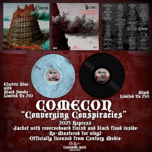 Comecon - Converging Conspiracies LP (Electric Blue)